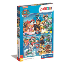 Clementoni Mancs Őrjárat High Five 2x60 db-os puzzle Clementoni puzzle, kirakós