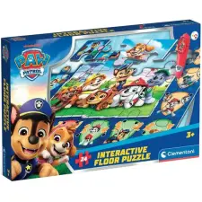 Clementoni Mancs őrjárat interaktív 24db-os padló puzzle - Clementoni puzzle, kirakós