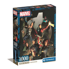 Clementoni Marvel: Bosszúállók 1000db-os Compact puzzle 70x50cm - Clementoni puzzle, kirakós
