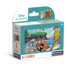 Clementoni Mesekocka 6 db - Disney klasszikus karakterek kreatív és készségfejlesztő