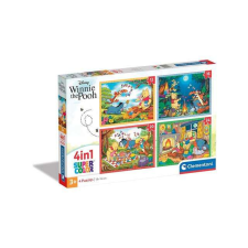 Clementoni Micimackó 4 az 1-ben puzzle - Clementoni puzzle, kirakós