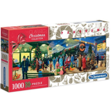 Clementoni Mikulás expressz 1000 db-os panoráma puzzle - Clementoni puzzle, kirakós