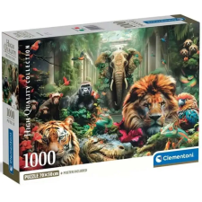 Clementoni Misztikus dzsungel 1000 db-os HQC puzzle poszterrel - Clementoni puzzle, kirakós