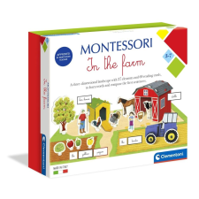 Clementoni Montessori A farmon (angol nyelvű) oktatójáték
