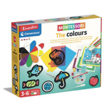 Clementoni : Montessori - Fedezd fel a színeket társasjáték