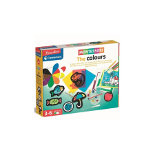 Clementoni Montessori - Fedezd fel a színeket játékszett (50222) kreatív és készségfejlesztő