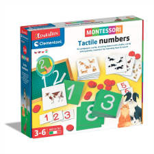 Clementoni Montessori Tapinthatü számok kreatív és készségfejlesztő