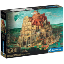 Clementoni Museum Collection: Bábel torony 1500 darabos compact puzzle - Clementoni puzzle, kirakós