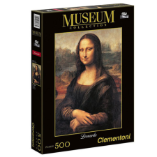 Clementoni Museum Collection: Leonardo Da Vinci - Mona Lisa 500 db-os puzzle - Clementoni puzzle, kirakós
