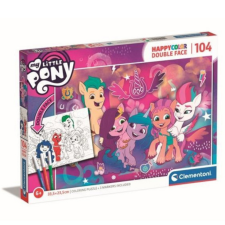 Clementoni My Little Pony 104 db-os színezhető puzzle - Clementoni puzzle, kirakós