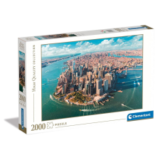 Clementoni New York Lower Manhattan 2000 db-os puzzle Clementoni puzzle, kirakós