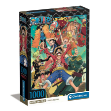 Clementoni One Piece anime 1000db-os compact puzzle 50x70cm - Clementoni puzzle, kirakós