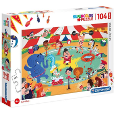 Clementoni Őrült cirkusz 104 db-os Maxi Puzzle – Clementoni puzzle, kirakós