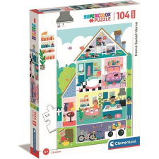Clementoni Otthon Sweet 104 db-os Maxi Puzzle (23775 CLEMENTONI) puzzle, kirakós
