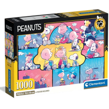 Clementoni Peanuts 1000 db-os puzzle poszterrel - Clementoni puzzle, kirakós