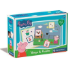 Clementoni Peppa Malac Bingo És Puzzle Játékszett - Lányoknak és Fiúknak, 3 éves kortól (16737)