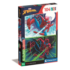 Clementoni Pókember Shoot 104 db-os világítós puzzle Clementoni puzzle, kirakós