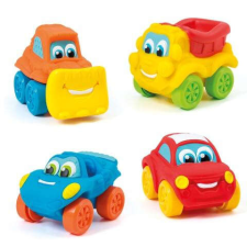 Clementoni Puha bébiautó - Baby Soft & Go - Clementoni (Több változatban) autópálya és játékautó