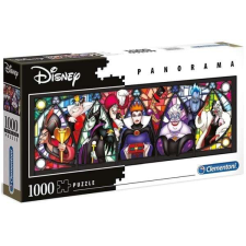Clementoni puzzle 1000 db-os panoráma - Disney gonoszai puzzle, kirakós