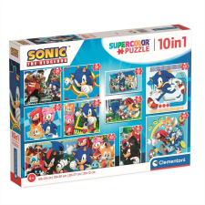 Clementoni Puzzle 10 az 1-ben - Sonic puzzle, kirakós