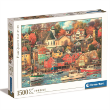 Clementoni Puzzle 1500 db High Quality Collection - Kikötő puzzle, kirakós