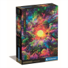 Clementoni Puzzle 500 db poszterrel Colorboom - Pszichedelikus dzsungel