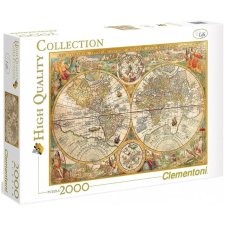 Clementoni Puzzle játék 2000 darabos High Quality Collection Antik térkép puzzle, kirakós