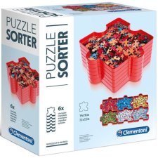 Clementoni Puzzle szortírozó tálca 6db-os szett (37040) (CL37040) - Kirakós, Puzzle puzzle, kirakós