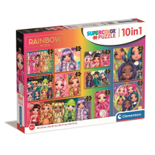 Clementoni Rainbow High Personalities 10 az 1-ben puzzle Clementoni puzzle, kirakós