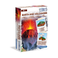 Clementoni Science Föld és vulkánok készlet Clementoni társasjáték