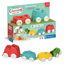Clementoni Soft Clemmy Érzékelést fejlesztő vonat készségfejlesztő