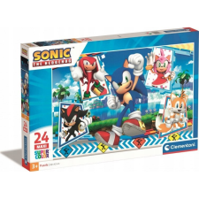 Clementoni Sonic, A Sündisznó Maxi Puzzle 24 Darabos - Clementoni (GXP-910415) puzzle, kirakós