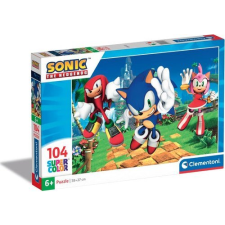 Clementoni Sonic Kirakós játék 104 db Képregény (27256 CLEMENTONI) puzzle, kirakós