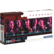 Clementoni Stranger Things - 1000 db-os panoráma puzzle puzzle, kirakós