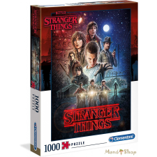 Clementoni - Stranger Things 1000 db-os puzzle puzzle, kirakós