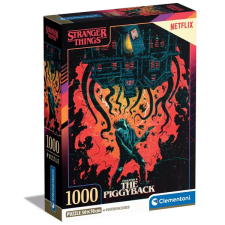 Clementoni Stranger Things - The Piggyback 1000 db-os puzzle poszterrel - Clementoni puzzle, kirakós