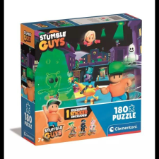 Clementoni : Stumble Guys 3. széria - 180 darabos puzzle ajándék matricával puzzle, kirakós