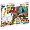 Clementoni Szafari - 104 db-os Színezhető kétoldalas puzzle - Clementoni