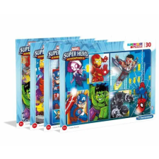Clementoni Szuperhősök 30 db-os keretes puzzle - Clementoni, többféle puzzle, kirakós