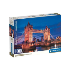 Clementoni Tower Bridge éjjel HQC 1000db-os puzzle poszterrel - Clementoni puzzle, kirakós