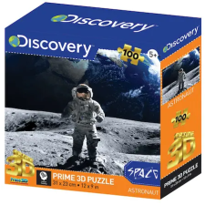 Clementoni Űrhajós a Holdon Discovery Channel 3D puzzle. 100 darabos puzzle, kirakós
