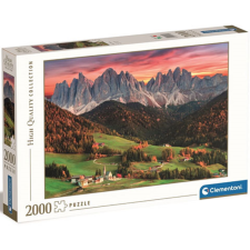 Clementoni Val Di Funes, Olaszország HQC puzzle 2000db-os - Clementoni puzzle, kirakós