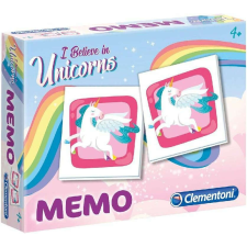 Clementoni Vidám unikornisok memóriajáték készségfejlesztő