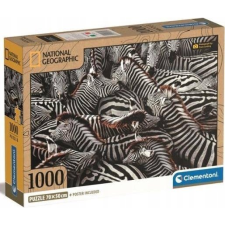 Clementoni Zebra Kirakós játék 1000 db Állatok (GXP-894534) puzzle, kirakós