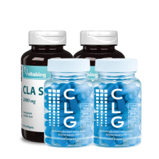 Clg kapszula 2x60db + CLA kapszula 2x60db vitamin és táplálékkiegészítő