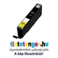  CLI-551XLY[Y] 13ml utángyártott sárga tintapatron, chippel nyomtatópatron & toner