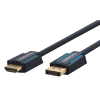 ClickTronic 44927 Displayport 1.2 - HDMI 1.4 Kábel 10m - Fekete (44927)