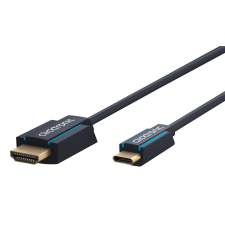 ClickTronic 44929 USB-C 2.0 - HDMI 2.0 Kábel 2m - Fekete kábel és adapter