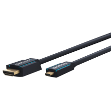 ClickTronic 70326 HDMI 1.4 - Micro HDMI Kábel 1m - Fekete kábel és adapter