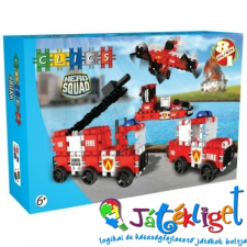 Clics Hero Squad Fire Box 8 in 1 – tűzoltós építőjáték barkácsolás, építés
